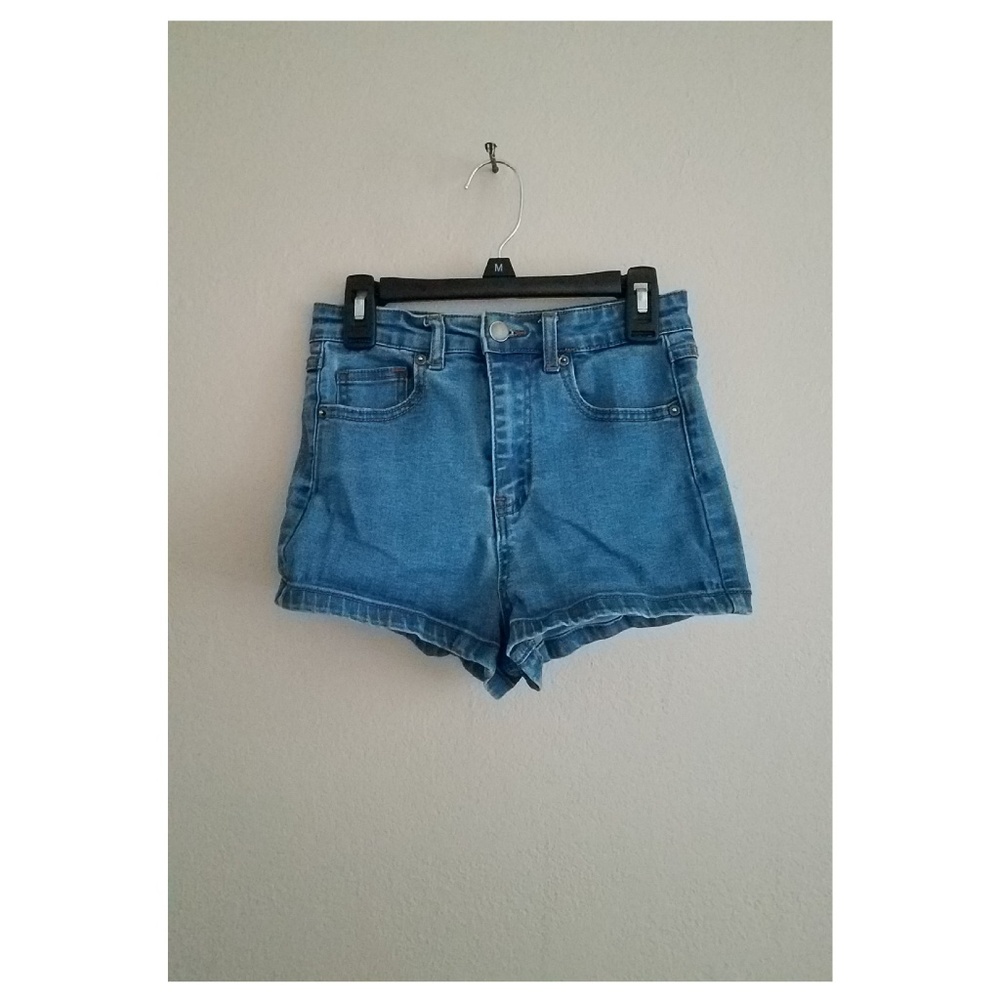 Forever 21 blue denim shorts